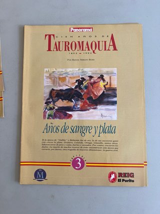 6 Revistas Cien años de tauromaquia