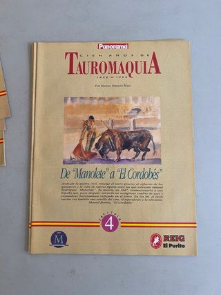 6 Revistas Cien años de tauromaquia