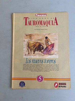 6 Revistas Cien años de tauromaquia