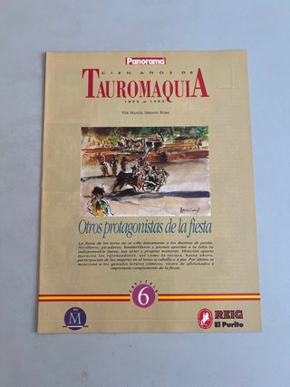6 Revistas Cien años de tauromaquia