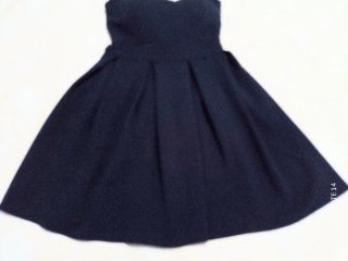 Abito svasato blu