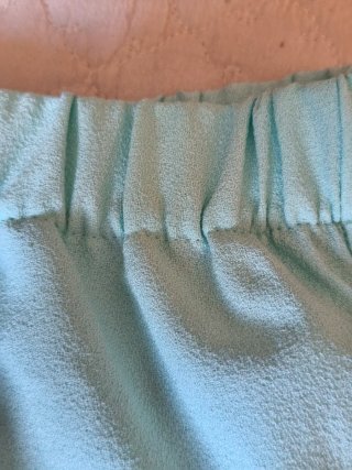 Short  Zara verano con borde  de encaje guipur