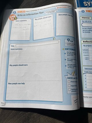 Libro de ingles Synchronize 4 Workbook y student's