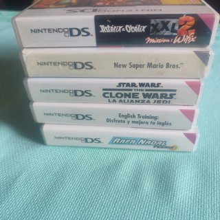 Lote 5 juegos Nintendo DS