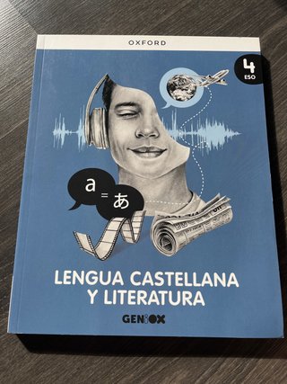 Libro de lengua castellana y literatura Geniox