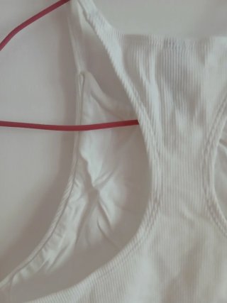 UNDIZ Top Blanco Primariz Talla XS