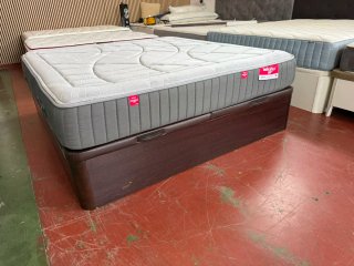 180x190 KING SIZE  CANAPE FLEX MADERA WENGUE TAPA