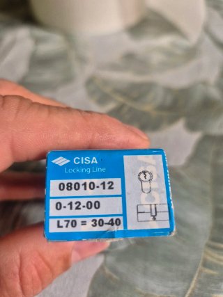 Bombín CISA Locking Line 40-30 Nuevo