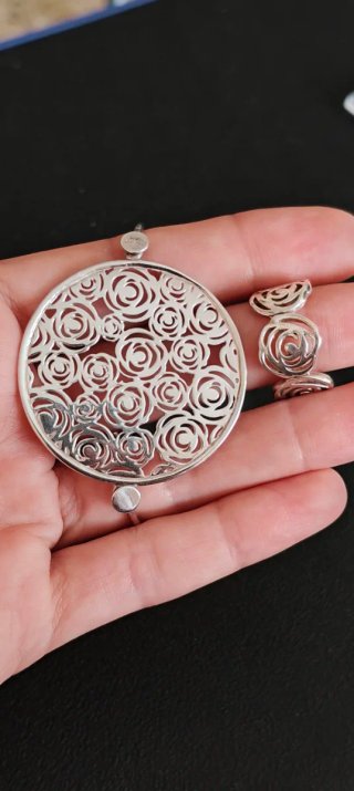 Tous Rosa de Abril: pulsera, anillo