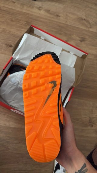 Nike Air Max 90 Hypervenom Naranja/Negro
