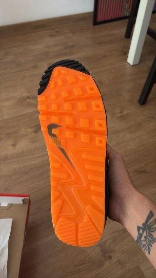 Nike Air Max 90 Hypervenom Naranja/Negro