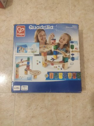 Circuito de canicas Hape Quadrilla