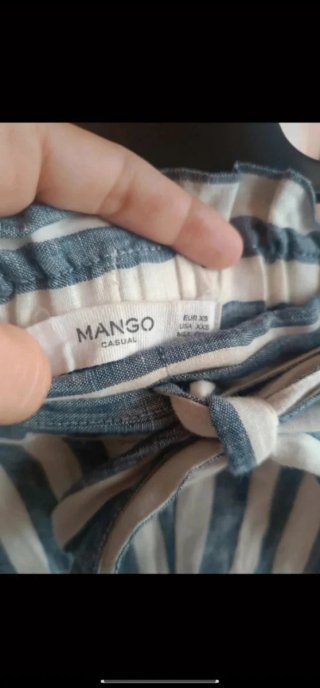 Shorts rayas MANGO