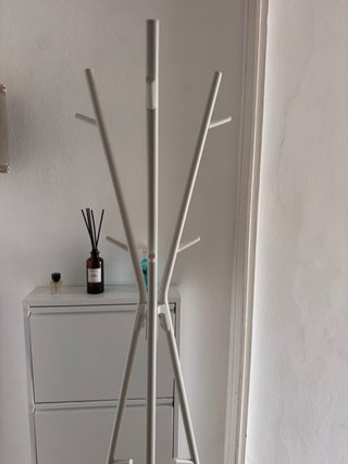Perchero Blanco Ikea EKrar