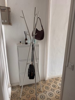 Perchero Blanco Ikea EKrar