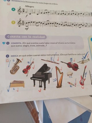 Música nuevo acordes. 4 primaria