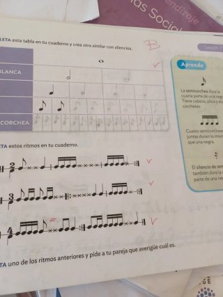 Música nuevo acordes. 4 primaria