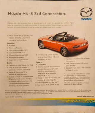 Mazda MX-5 3rd Generation Limited 2006