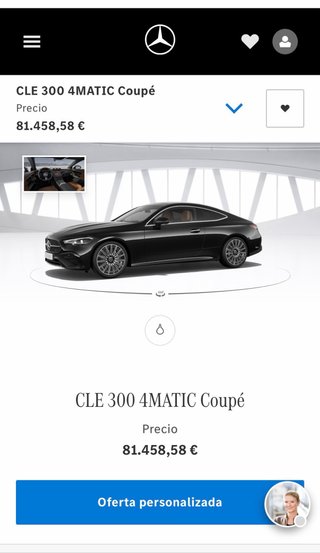Mercedes CLE 4 Matic coupé