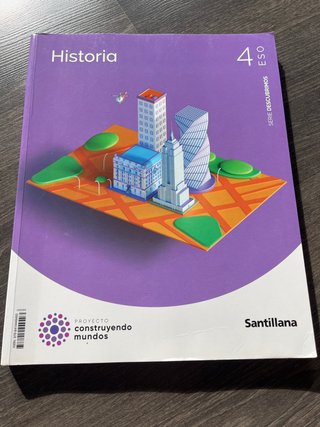Libro de historia 4 ESO