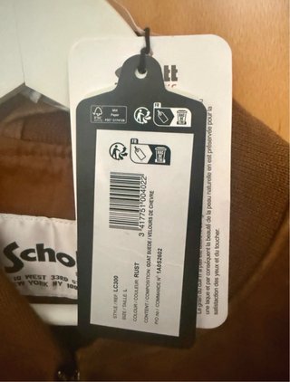 Chaqueta Schott NYC Talla L Nueva