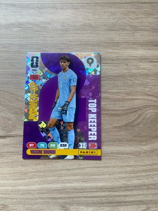 Cromo Panini Yassine Bounou TOP KEEPER