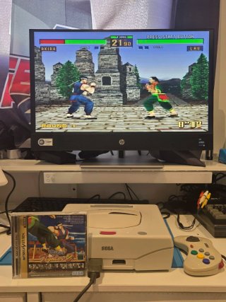 Sega Saturn Japonesa 60Hz Matching Serial