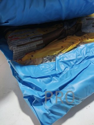Piscina hinchable infantil transparente