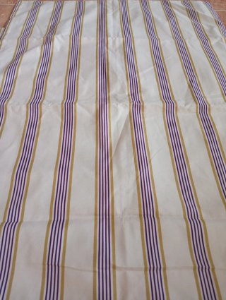 4 Fundas Almohada/Cojín Rayas Morado/Blanco
