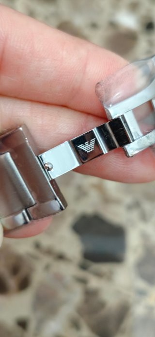 Reloj Emporio Armani Plata y Blanco