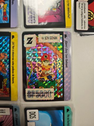 Colección Cartas Dragon Ball Z Español 1993
