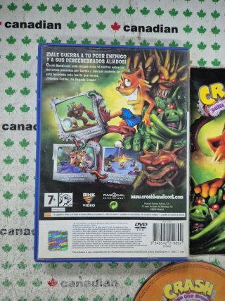 Crash Bandicoot: Guerra al Coco-Maniaco PS2