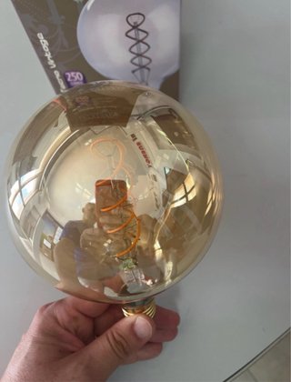 Lampadina LED Duralamp Tecno Vintage E27 4W