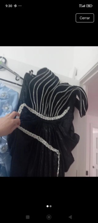 Vestido de fiesta negro Smilprince