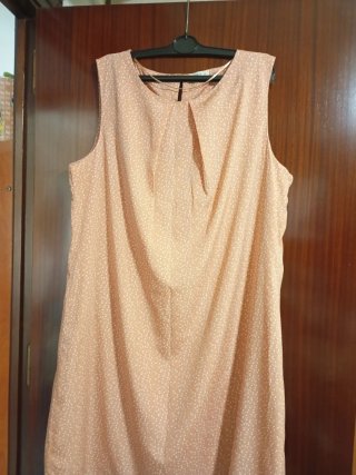 Vestido corto verano mujer rosa