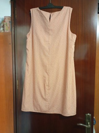 Vestido corto verano mujer rosa