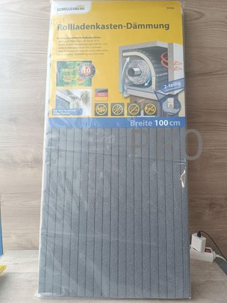 Isolamento per persiane, 2 pezzi con 25 mm di spessore