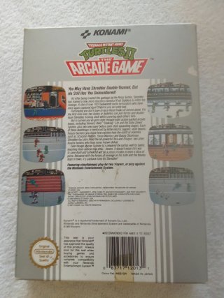 Teenage Mutant Hero Turtles II: The Arcade Game NE