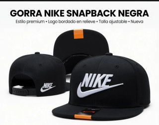 Gorra Nike Snapback Negra Nueva