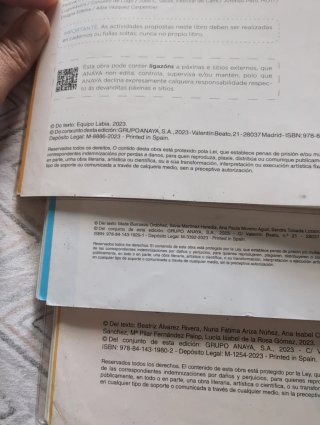 Libros texto Anaya 4 Primaria