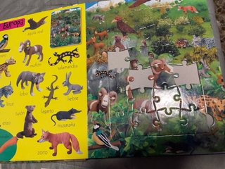 Un Día en Isla Verde con Gombby. 2 Libros Puzzles
