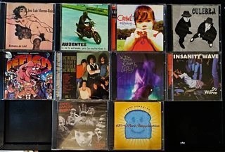 Pack completo 10 Cds de Rock – Alternativo- Garage de segunda mano