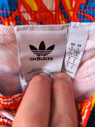 Bañador Adidas multicolor con cordón