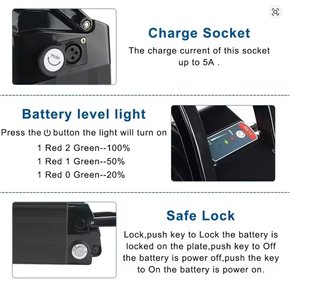 Batteria Litio 48V 20Ah Nuova