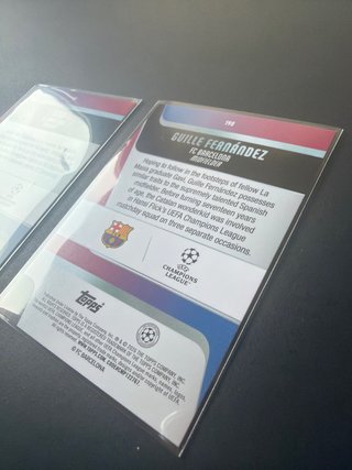 Cromos Topps RC FC Barcelona
