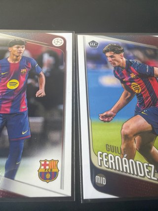 Cromos Topps RC FC Barcelona