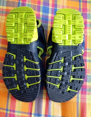 Chanclas Geox niño azul y verde