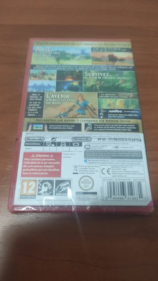 Zelda Breath of the Wild Nintendo Switch