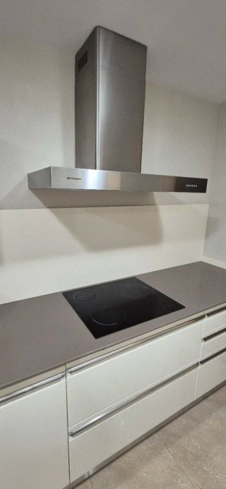 Campana extractora de cocina acero inoxidable