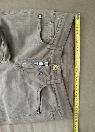 Marithé + Francois Girbaud pantaloni vintage beige